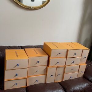 REDUCED !! Authentic Louis Vuitton Shoe Box!! 14.5in x 11in x 6in approx